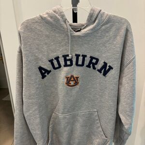 Grey Auburn University Hoodie, size large, great condition!